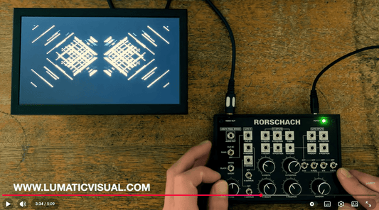 Rorschach by Lumatic Visual Devices operating tutorials
